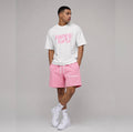 Pink T & Shorts Set